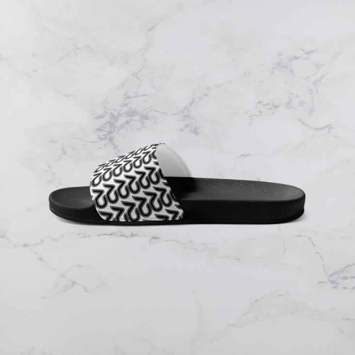 Anja Diergarten Adiletten, latschen, Badelatschen, Slides, man, black white, AD