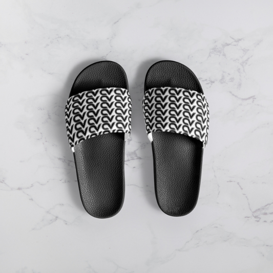 Anja Diergarten Adiletten, latschen, Badelatschen, Slides, man, black white, AD