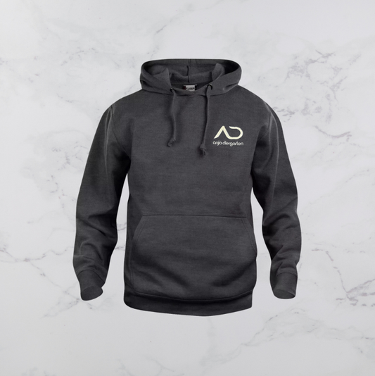 Hoodie grau Anja Diergarten, Zip Hoodie, Pullover, Kaputzenpullover