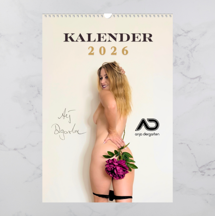 Kalender 2026, Anja Diergarten, Kalender, calender,model, shooting, Fotos