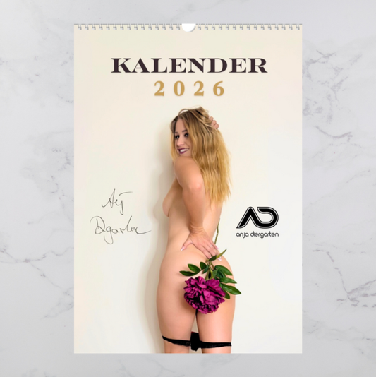Kalender 2026, Anja Diergarten, Kalender, calender,model, shooting, Fotos