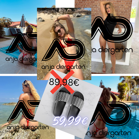 Spar Set Anja Diergarten, Poster + Badeschuhe